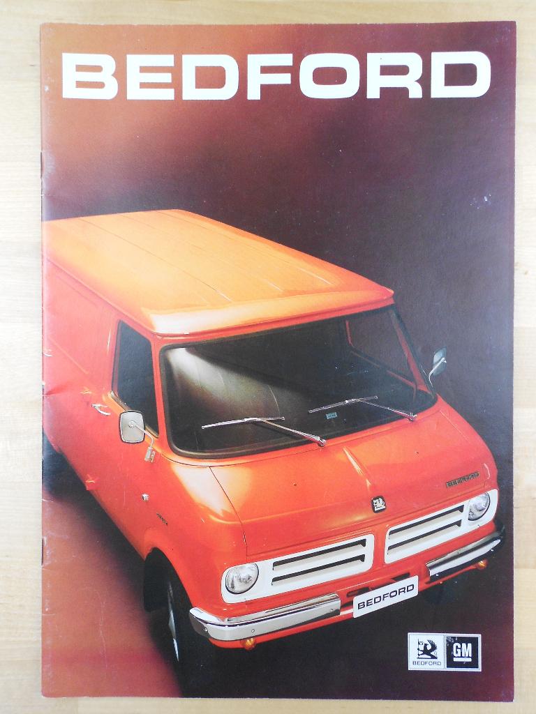 Bedford CF Brochure ca 1970, Boeken, Bedford, Ophalen of Verzenden, Zo goed als nieuw, Overige merken