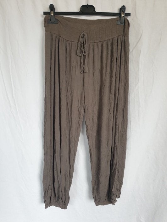 Leuke blauw-groenige 3/4e legging mt XL merk Noanoa, ., Ophalen of Verzenden, Zo goed als nieuw, .