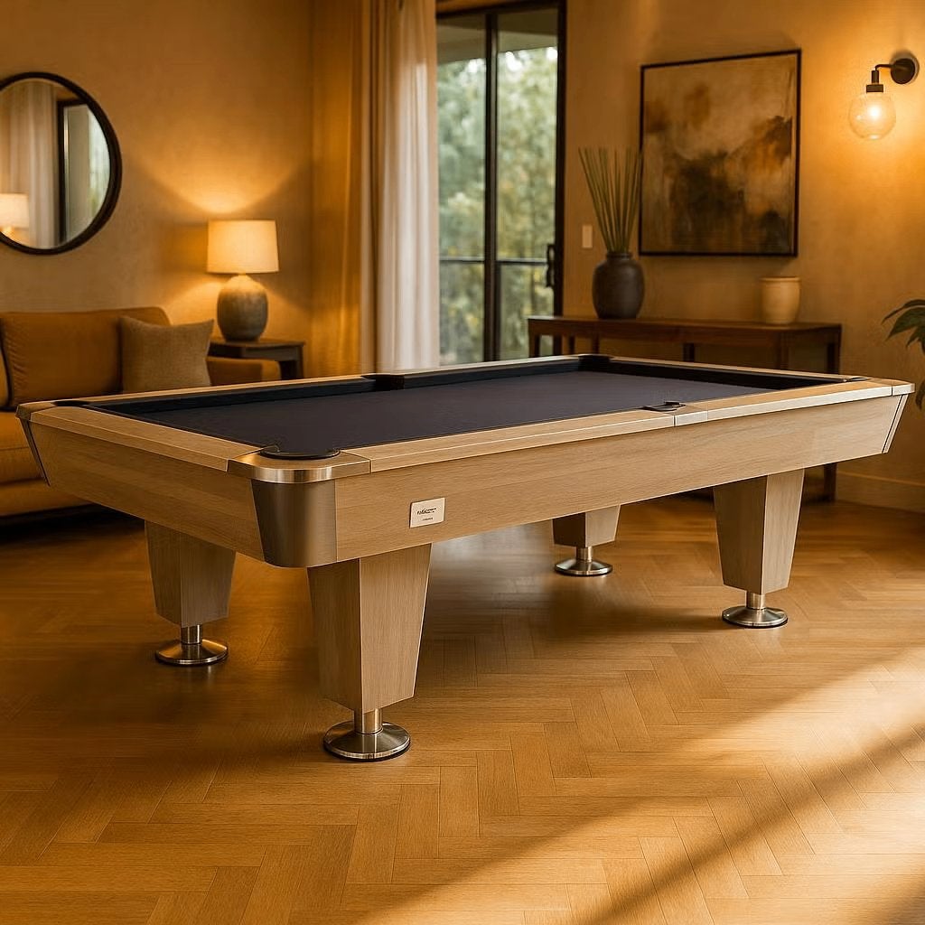 Leistenen pooltafel Rebel wood - Pooltable - Biljart - Pool