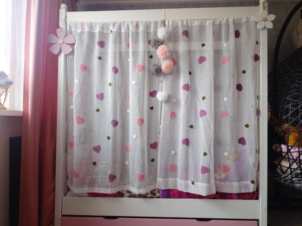 Peuter hemelbed meisje met opberglade, Gebruikt, 70 tot 85 cm, Minder dan 140 cm, Ophalen