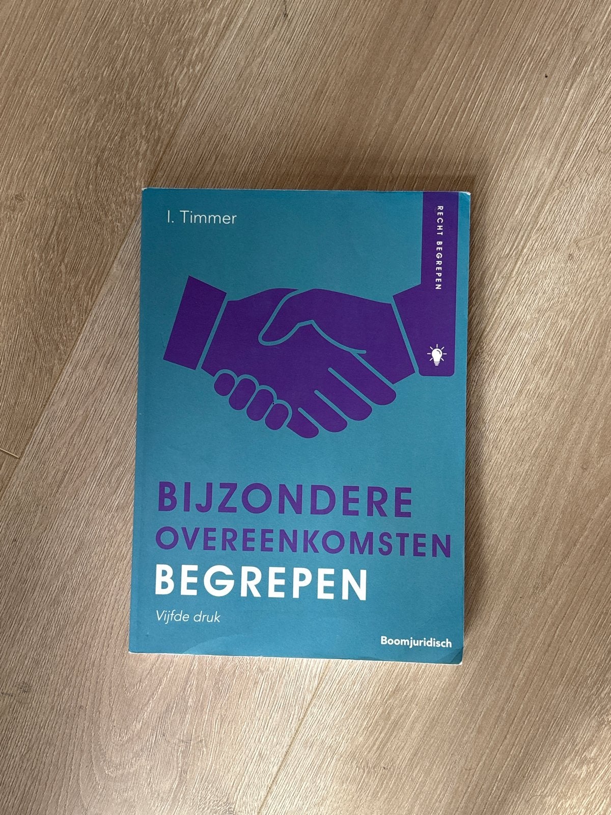 Bijzondere Overeenkomsten Begrepen - I. Timmer (Nieuwstaat), Boeken, Ophalen of Verzenden, Gamma, Nieuw, HBO