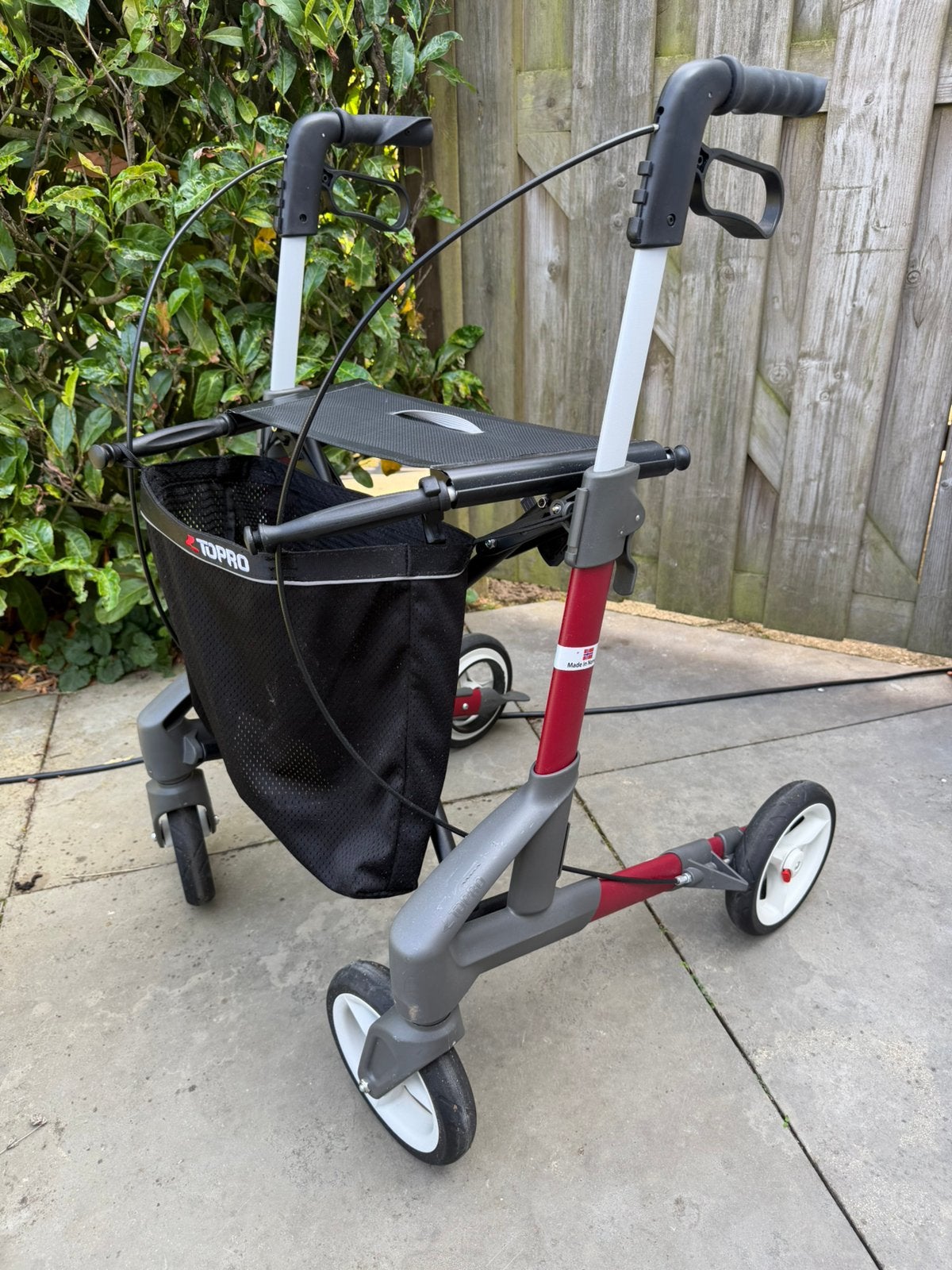 Topro Troja Original M Plus, Diversen, Rollators, Ophalen, Zo goed als nieuw