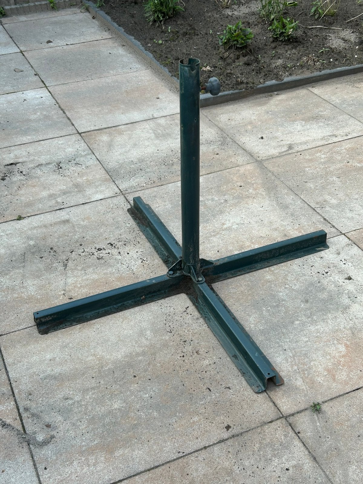 Voet voor zweefparasol, Ophalen, Gebruikt, Minder dan 1 meter, Zweefparasol