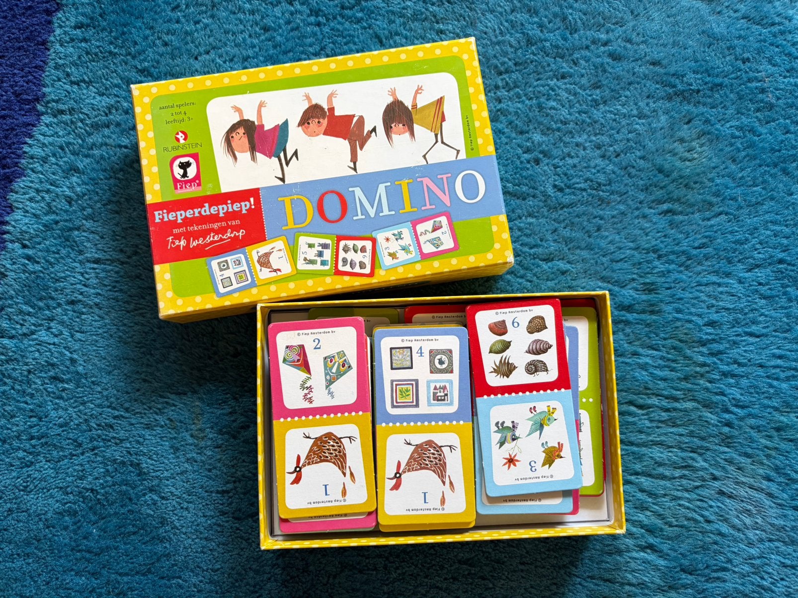 Domino Fieperdepiep! (Fiep Westendorp), Ophalen of Verzenden, Gebruikt, Jongen of Meisje