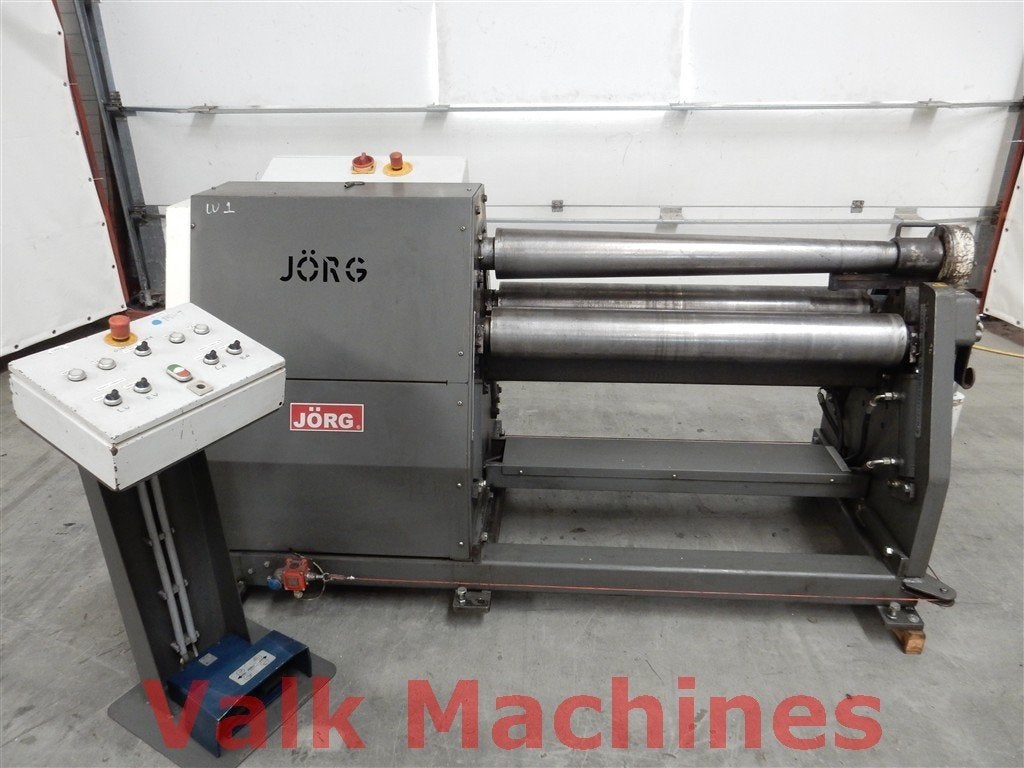 Jörg 3-rollen wals 1050 x 5 mm, Ophalen of Verzenden, Gebruikt