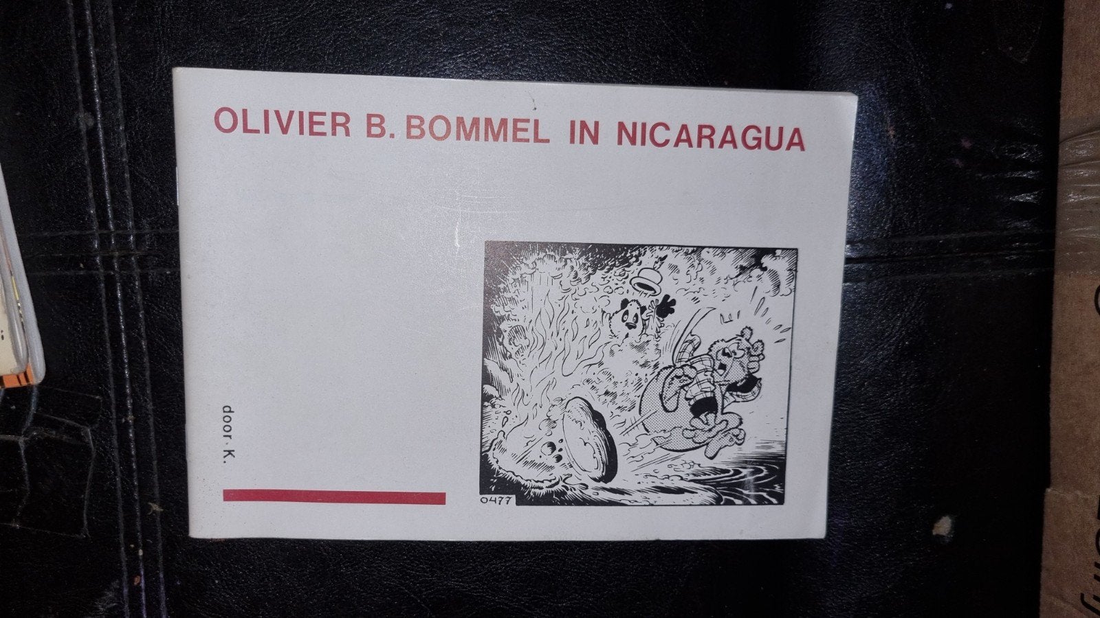 Tom poes Olivier B. Bommel in Nicaragua - door K., Eén stripboek, Ophalen of Verzenden, Gelezen, K.