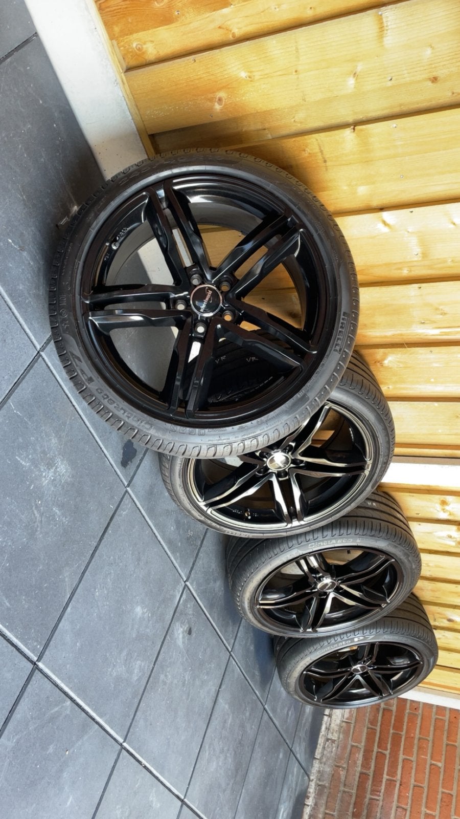 5x112 19inch  velgen zomerbanden, 245 mm, Banden en Velgen, Zomerbanden, Ophalen