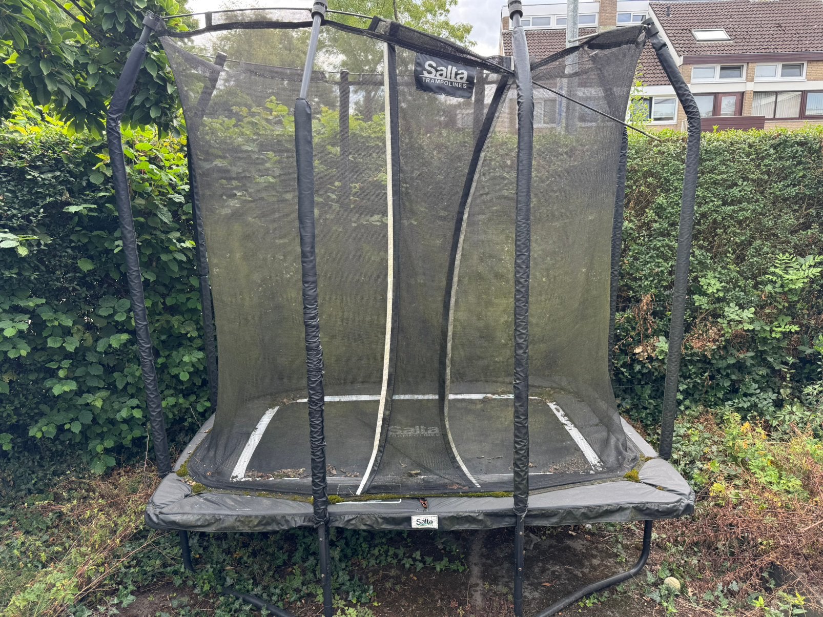 Salta Comfort Edition 214 cm x 153 cm trampoline, Kinderen en Baby's, Speelgoed | Buiten | Trampolines, Ophalen, Gebruikt