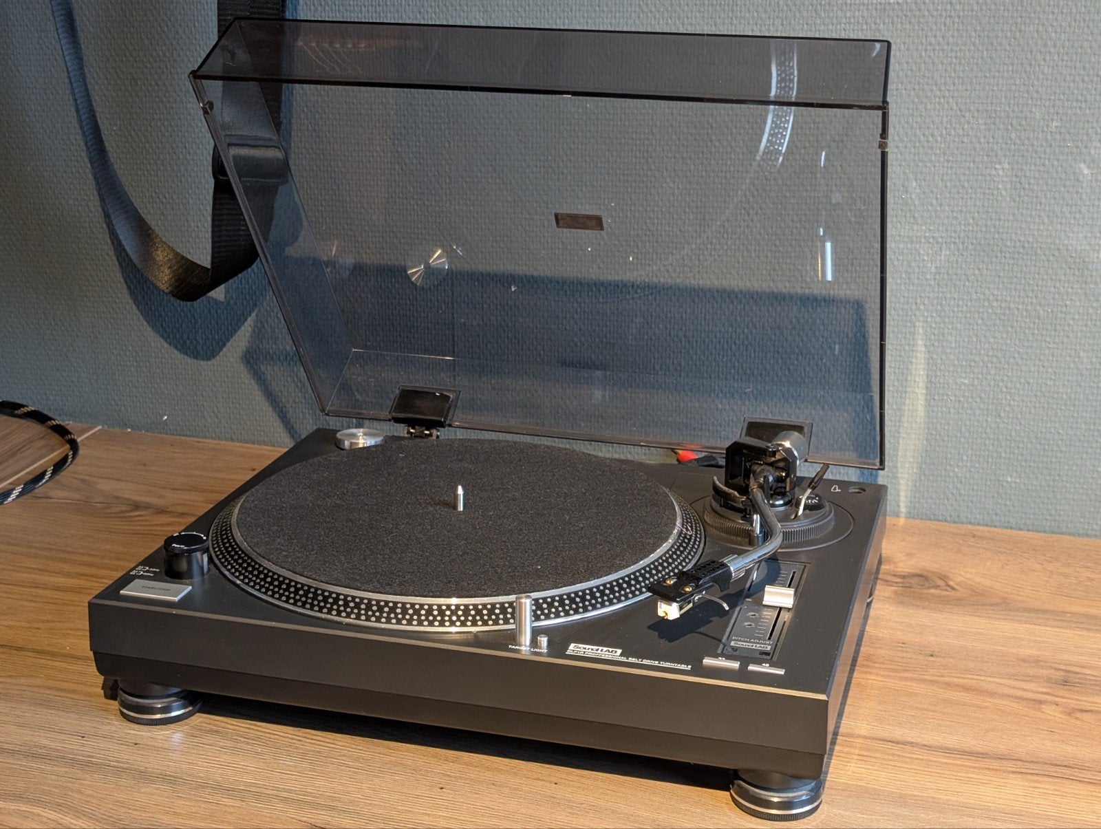 Soundlab DLP1R Platenspeler - Super instap!, Overige merken, Pitch-regelaar, Ophalen of Verzenden, Zo goed als nieuw