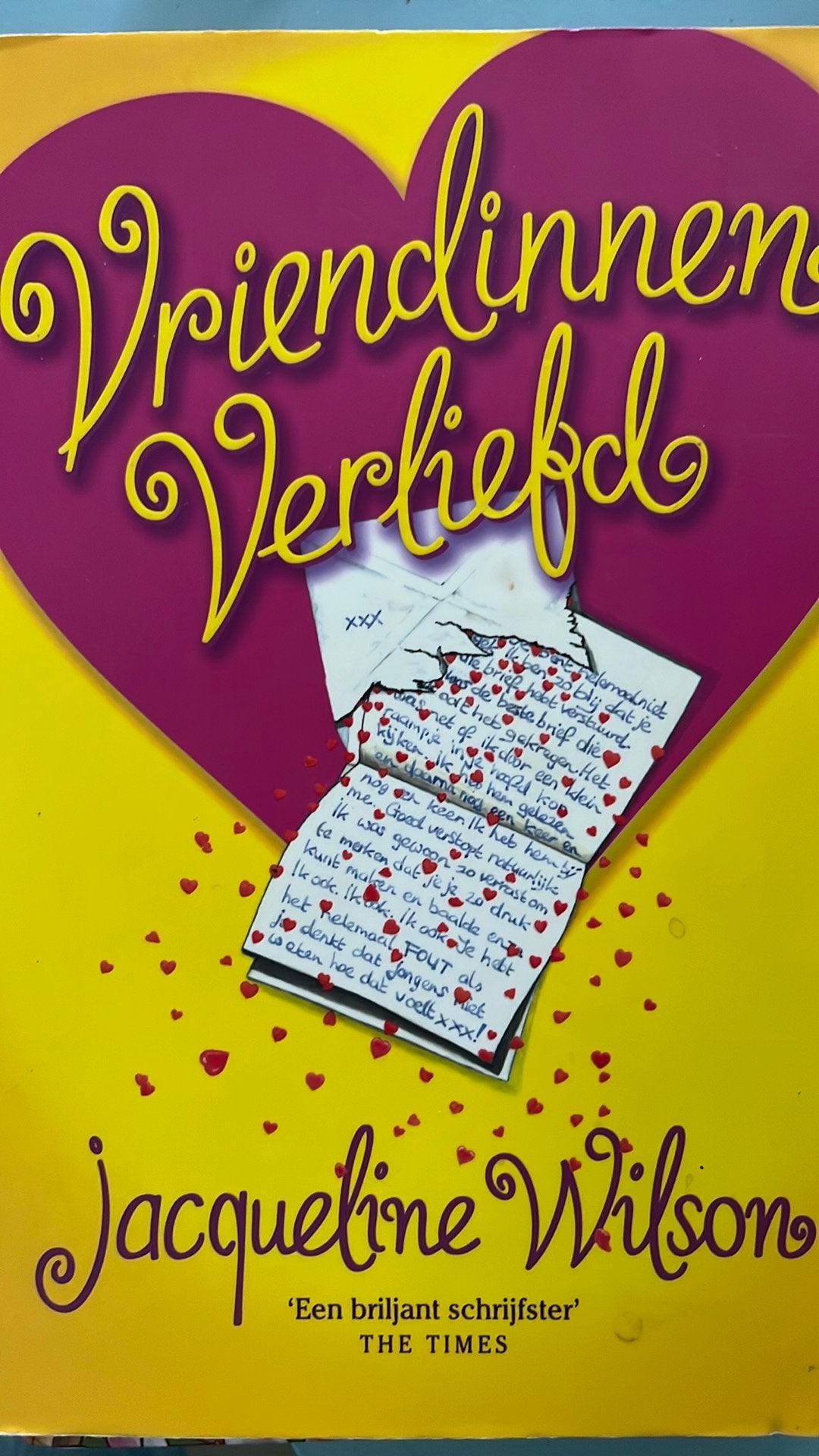 Jacqueline Wilson - Verliefd, Ophalen of Verzenden, Zo goed als nieuw, Jacqueline Wilson