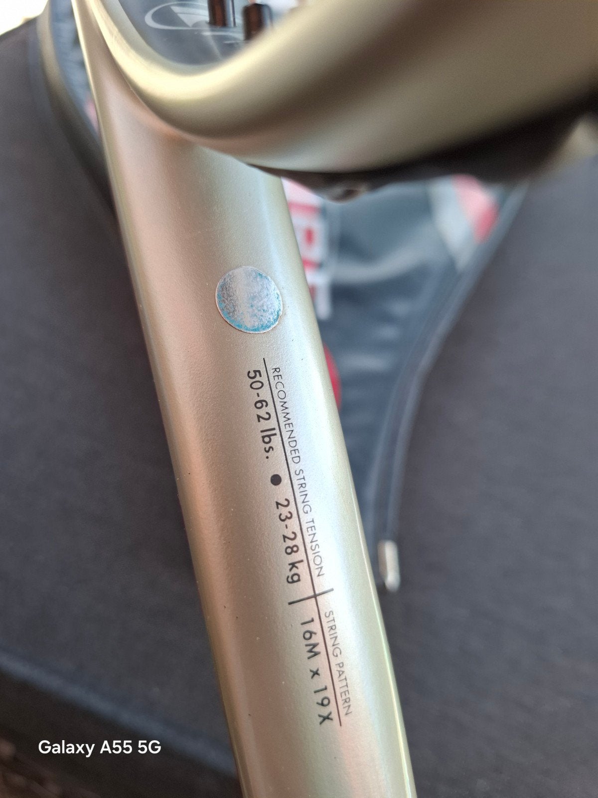ProKennex Sure Red Tennisracket met hoes L1, Overige merken, Gebruikt, L1, Onbekend