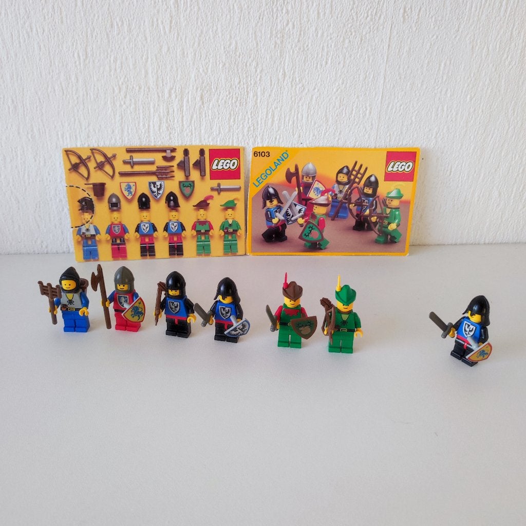 Lego 6103 - Castle Minifig's, Lego, Ophalen of Verzenden, Zo goed als nieuw, Castle