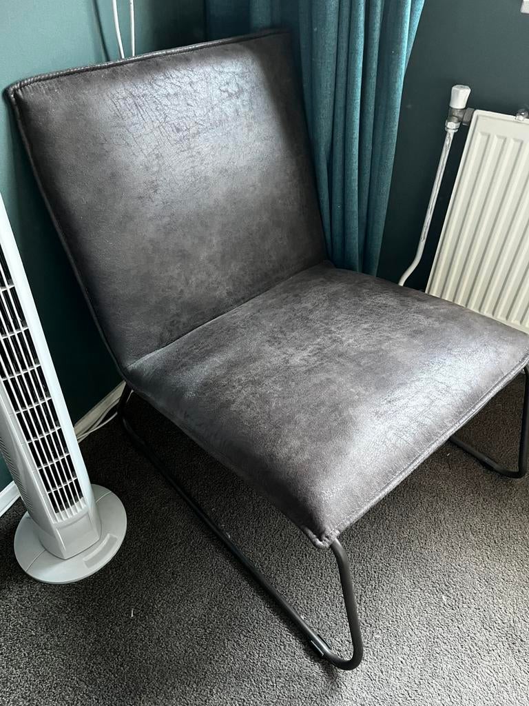 Leuke stoel… bruin, Ophalen of Verzenden, Zo goed als nieuw, 50 tot 75 cm