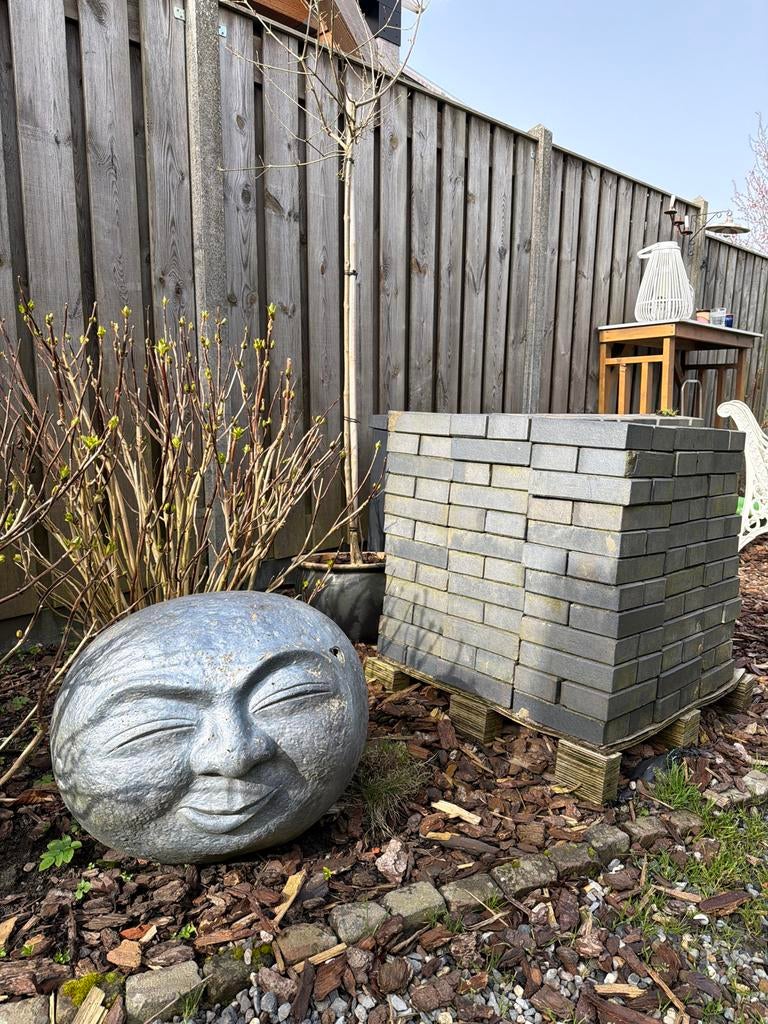 220 Gebruikte Klinkers 20x10x5cm - Bestrating Tuin, Ophalen, Gebruikt, Klinkers, 5 tot 10 m²