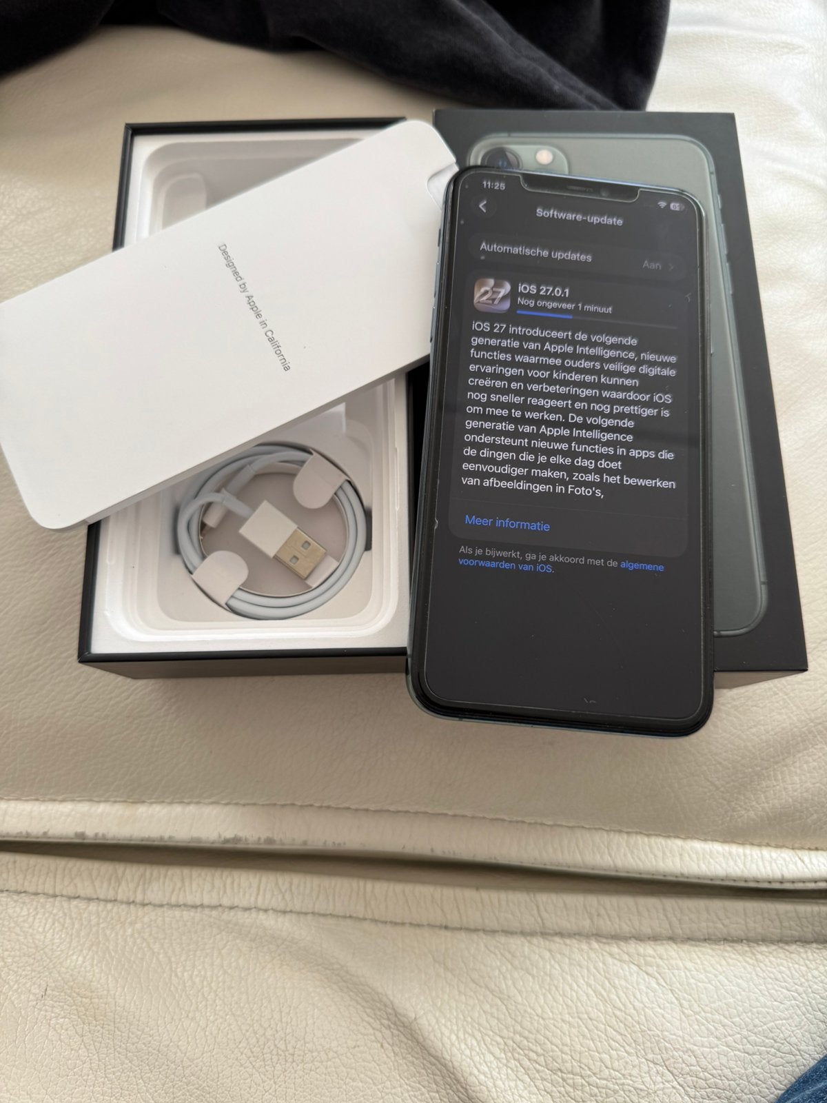 Apple Iphone 11 Pro MAX kooi 64 GB, Telecommunicatie, Ophalen of Verzenden, Zo goed als nieuw, 64 GB, IPhone 11 Pro Max