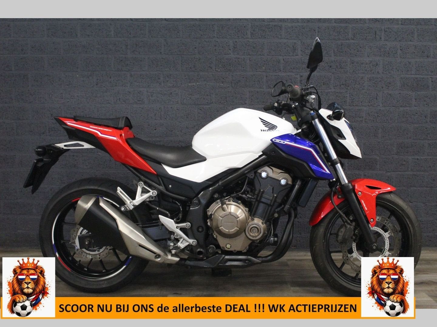 HONDA CB 500 F ABS (20172017) 37692Km 35KW A2 geschikt, 2 cilinders, HONDA, Bedrijf, Onbekend