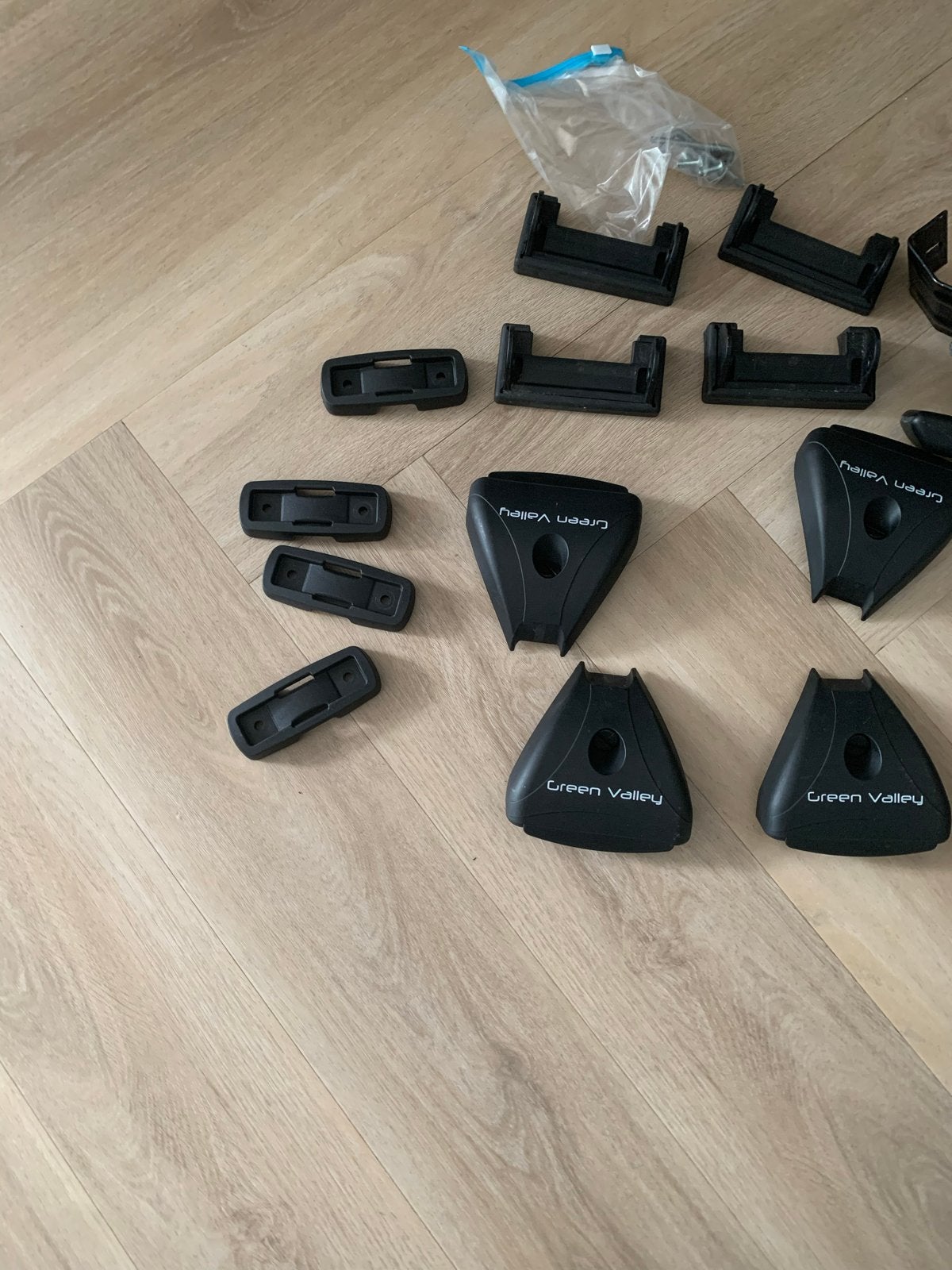 Green Valley dakdragers met diverse bevestigingen, Auto diversen, Dakdragers, Zo goed als nieuw, Ophalen