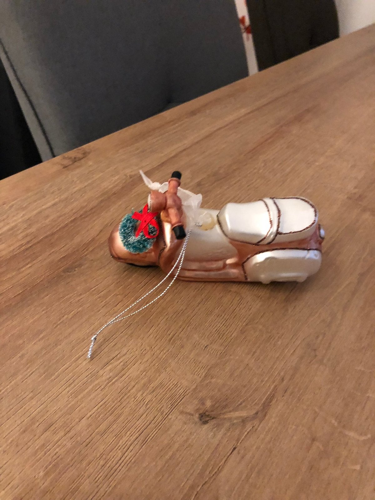 Riviera Maison kerstornament Scooter, Diversen, Kerst, Ophalen, Zo goed als nieuw