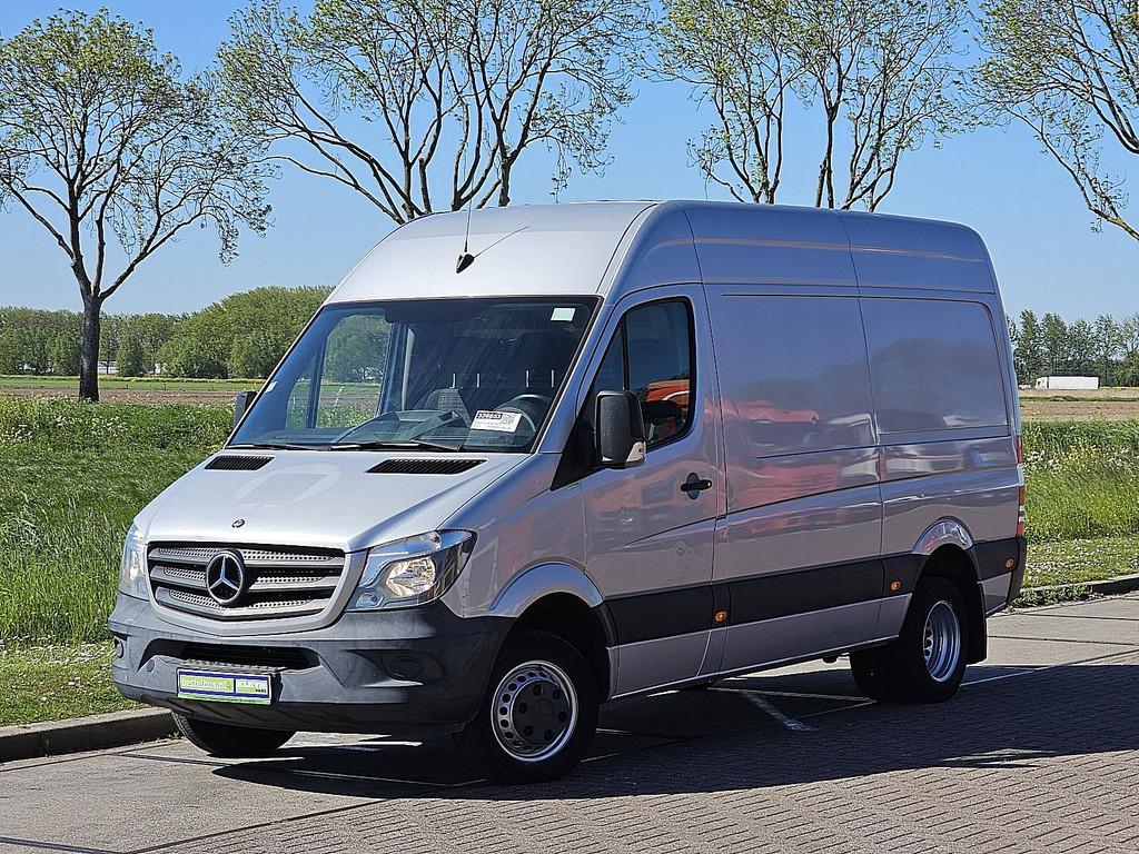 MERCEDES-BENZ SPRINTER 516 l2h2 dubbellucht ac!, Auto's, Euro 5, Gebruikt, Mercedes-Benz, Bedrijf