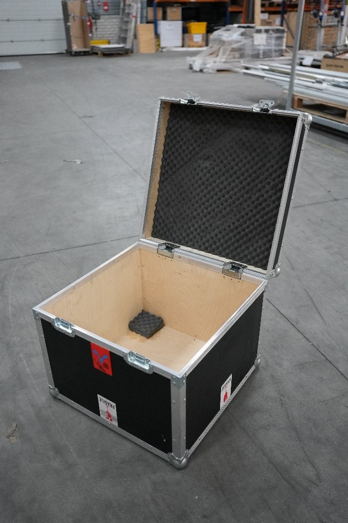 Stevige Flightcase voor Apparatuur - Zwart, Muziek en Instrumenten, Ophalen, Gebruikt, Overige instrumenten, Flightcase