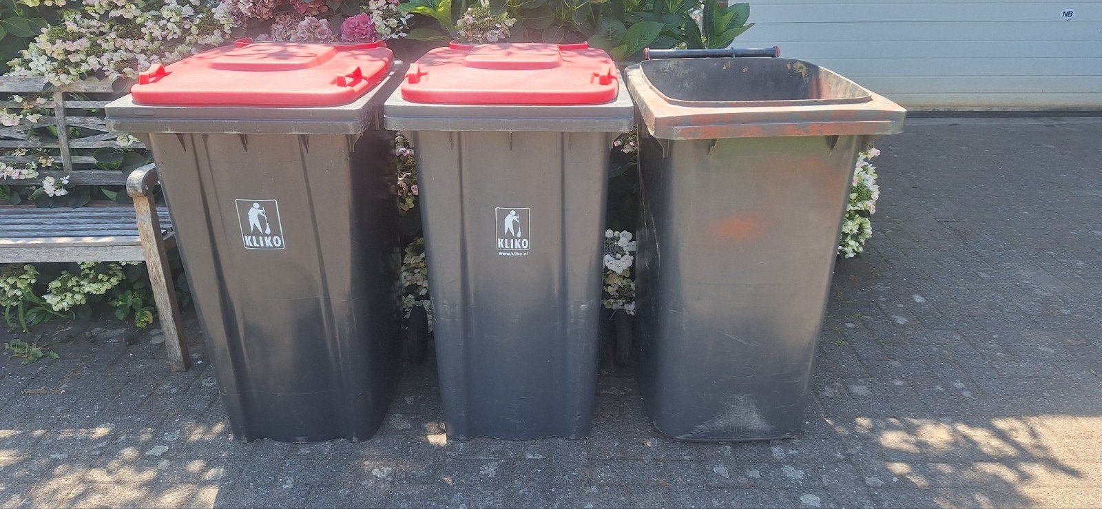 klik 3 stuks, Ophalen, Gebruikt, Rond, Kunststof