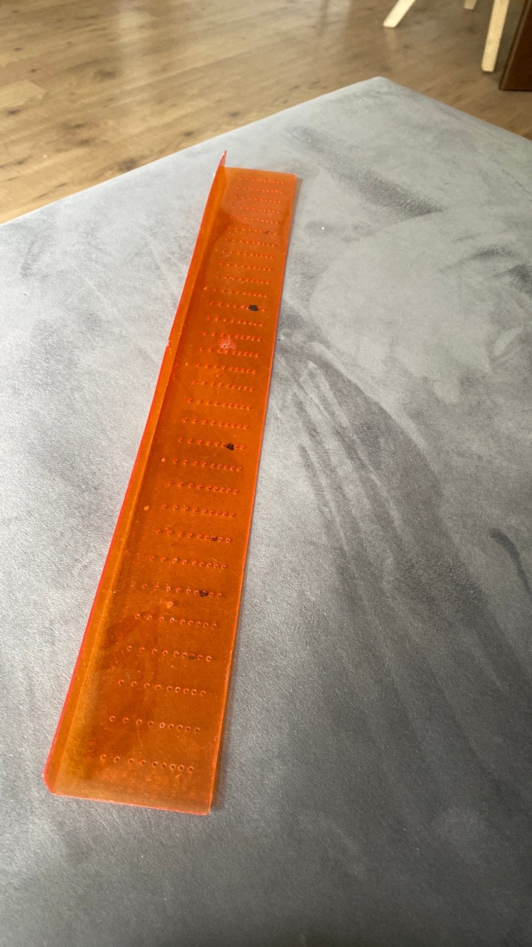 Ikea handgreepjes meetlat, Ophalen