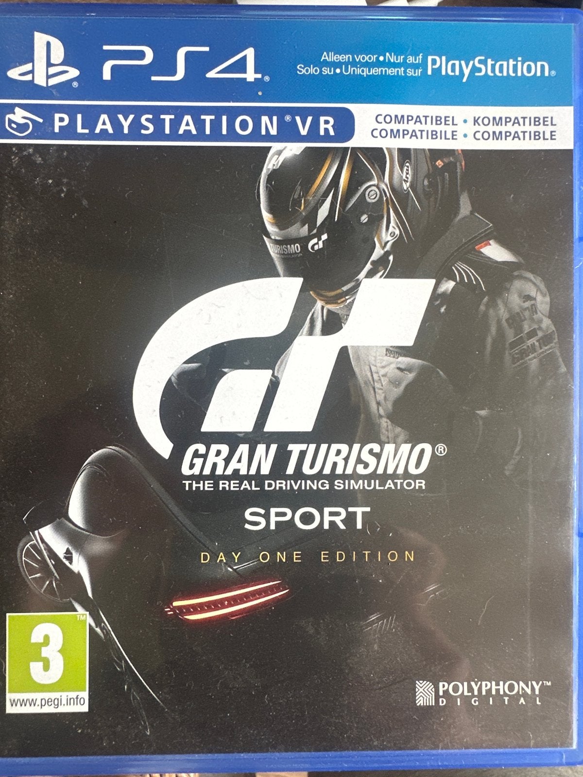 Gran Turismo Sport Day One Edition PS4 - In goede staat TEAB, Spelcomputers en Games, Games | Sony PlayStation 4, Ophalen, 1 speler