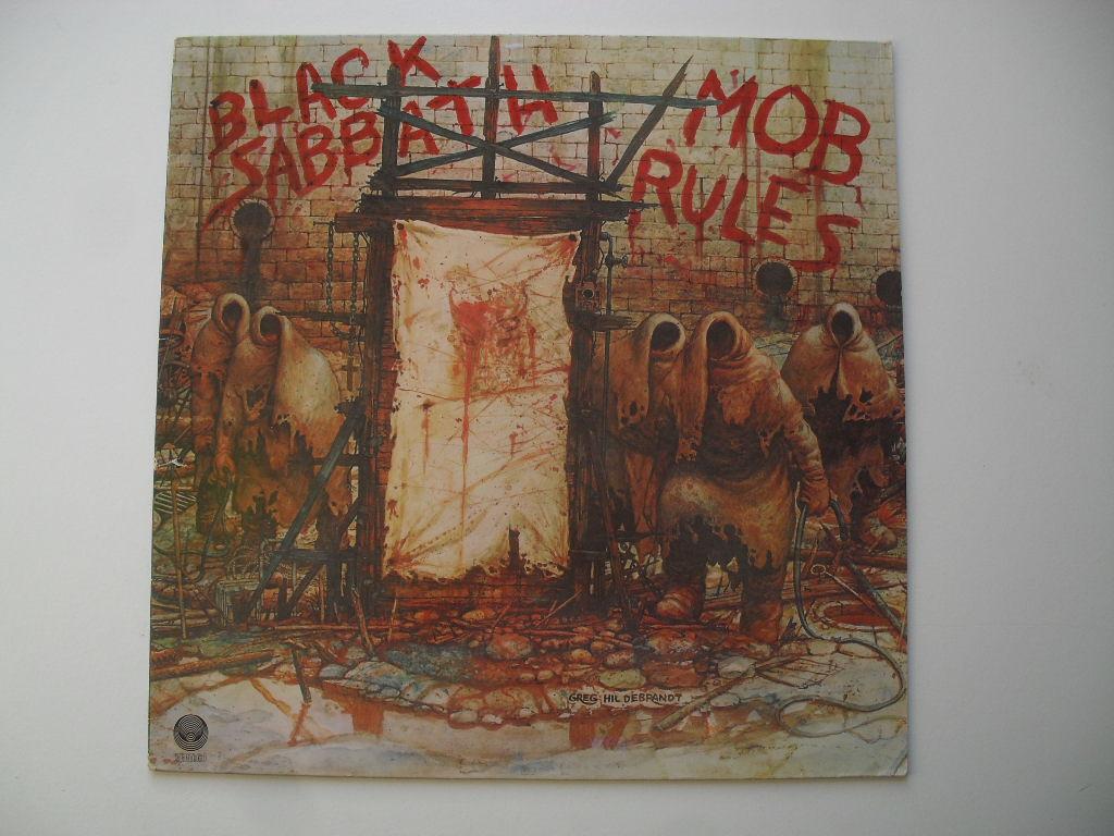 LP - Black Sabbath – Mob Rules, Ophalen of Verzenden, Zo goed als nieuw, 12 inch, Poprock