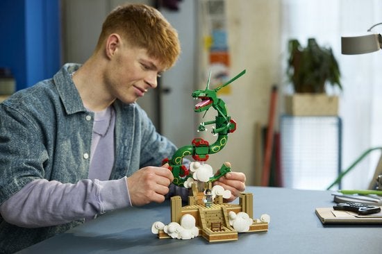 LEGO Pokémon - Rayquaza Bouwpakket voor Volwassenen met Dier, Info@lego.com, Compleet, Lego, Ophalen of Verzenden