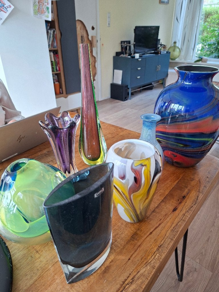 Glaswerk verzameling oa kosta boda, missoni,  royal leerdam, Antiek en Kunst, Antiek | Glas en Kristal, Ophalen