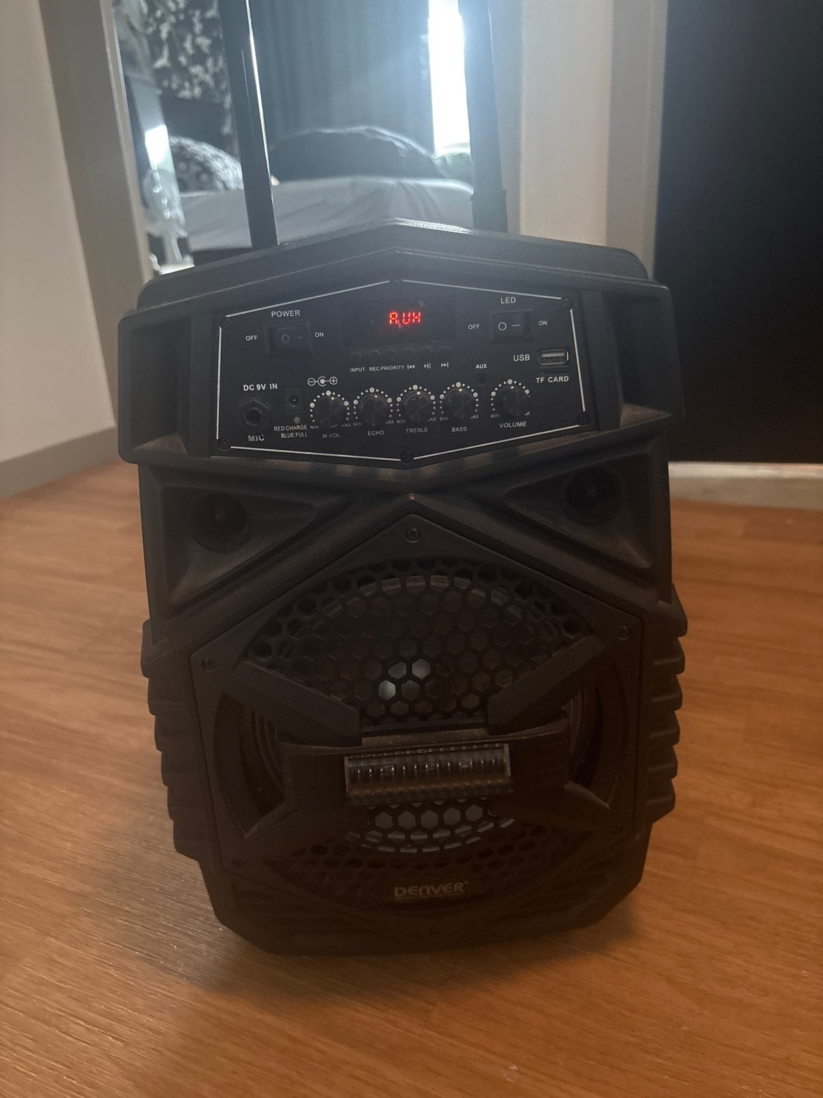 Denver Party Speaker met Bluetooth en Lichteffecten, Overige merken, Gebruikt, Party speaker, Ophalen of Verzenden