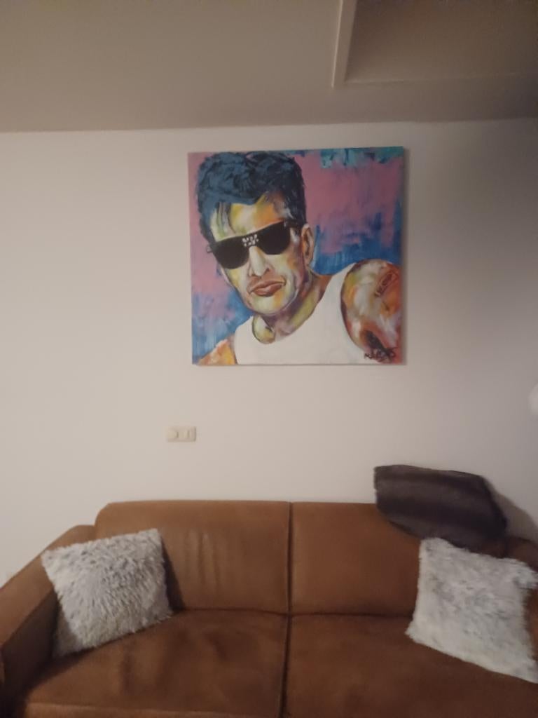 Herman brood zelfportret, Antiek en Kunst, Kunst | Litho's en Zeefdrukken, Ophalen