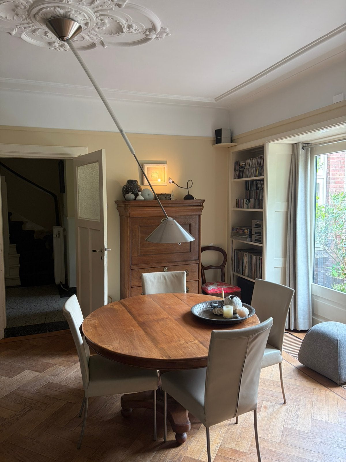 Plafondlamp Model Flip – H. Wiederhold – Lumina, Gebruikt, Verstelbaar, Ophalen of Verzenden, Plafondlamp