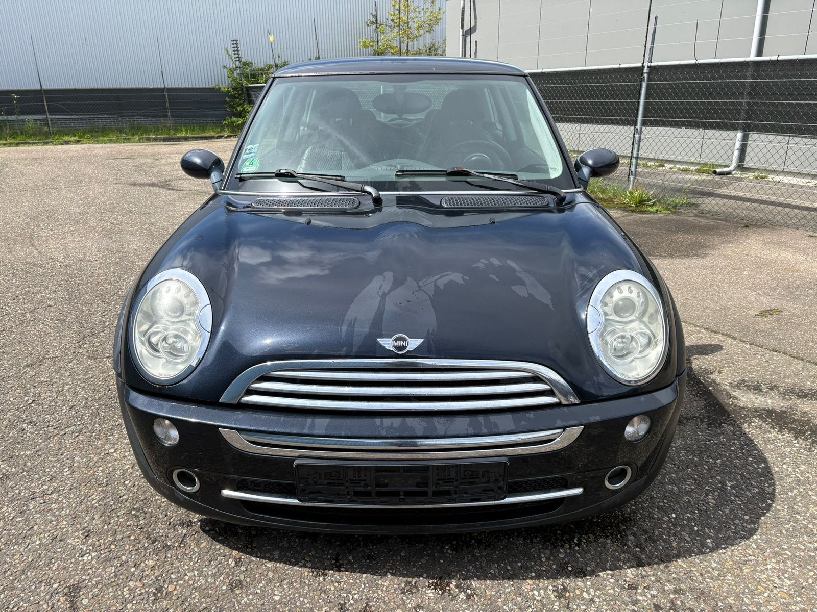 Mini cooper 1.6 benzine duits kenteken, Zwart, Zwart, Bedrijf, Handgeschakeld
