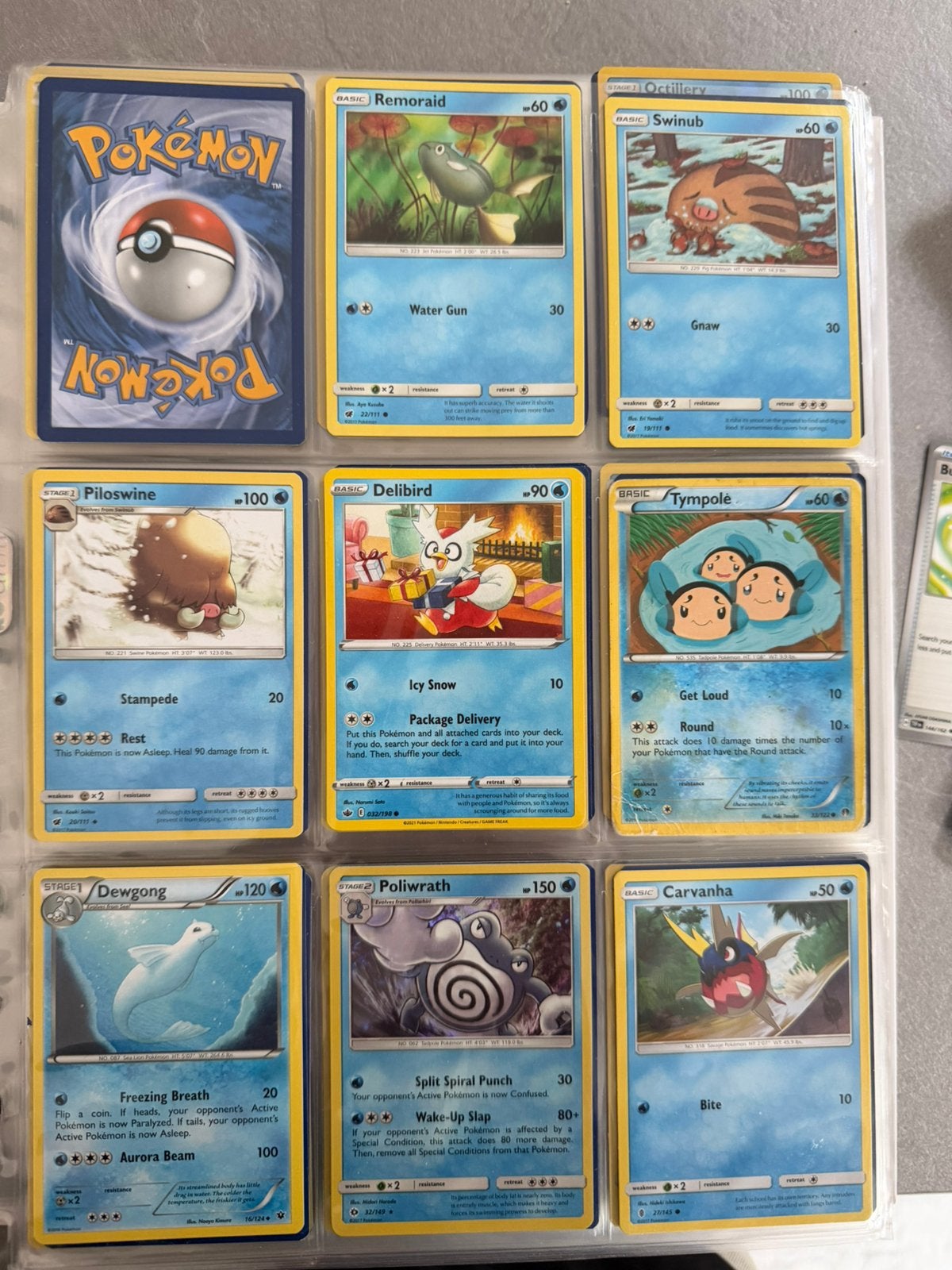 Pokemon verzameling, Ophalen, Zo goed als nieuw, Meerdere kaarten