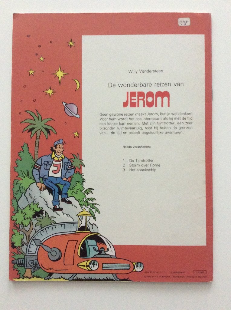Jerom oranje/bruine reeks - deel 3, 11 en 12, Gelezen, Willy Vandersteen, Ophalen of Verzenden, Meerdere stripboeken