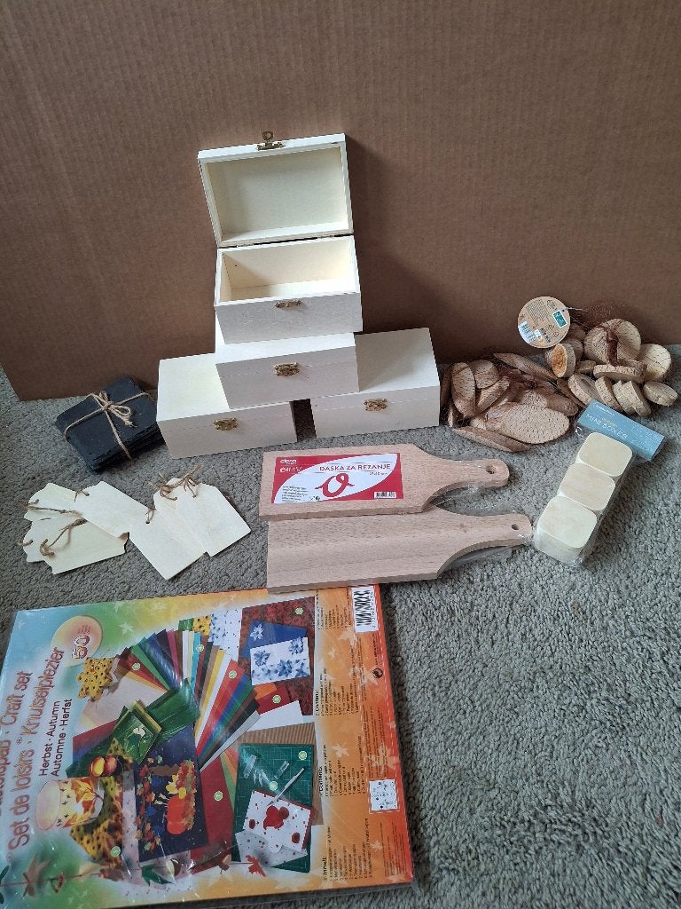 Pakket met nieuwe hobbymaterialen, Ophalen, Nieuw, Knutselmateriaal