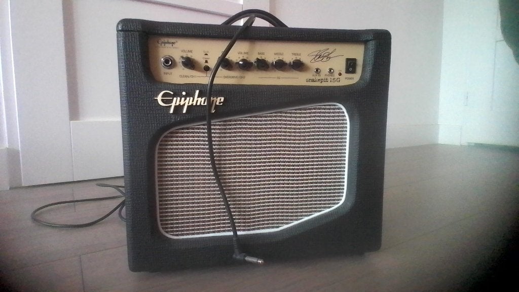 Epiphone snakepit 15g gitaarversterker, Muziek en Instrumenten, Ophalen, Zo goed als nieuw, Gitaar, Minder dan 50 watt