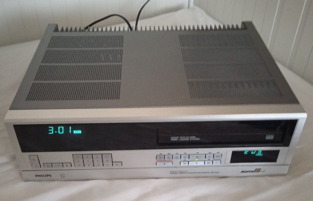 Philips VR2350 V2000 videorecorder, Ophalen, Gebruikt, Video 2000-speler of -recorder