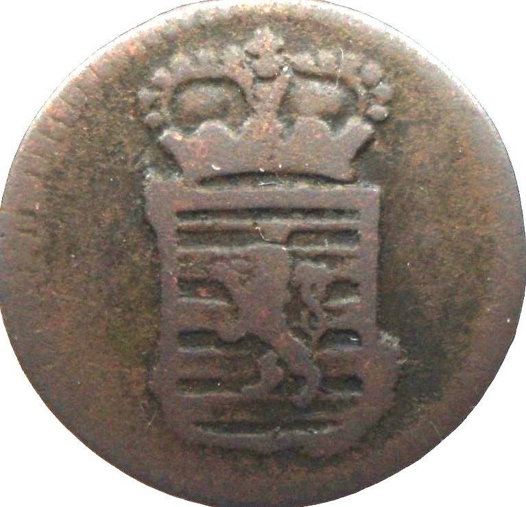 Luxemburg 0,5 liard 1784 (schaars), Ophalen of Verzenden, Vóór koninkrijk, Overige waardes, Losse munt