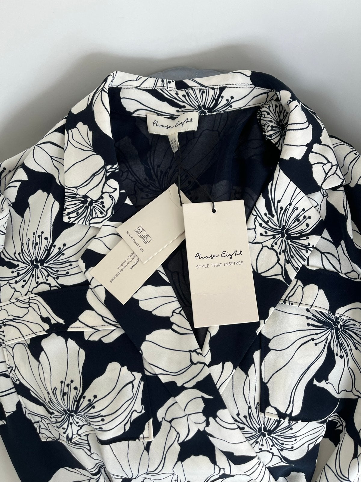 Phase Eight Bloemen Jumpsuit - Nieuw met kaartjes, Ophalen of Verzenden, Nieuw, Maat 38/40 (M), Wit