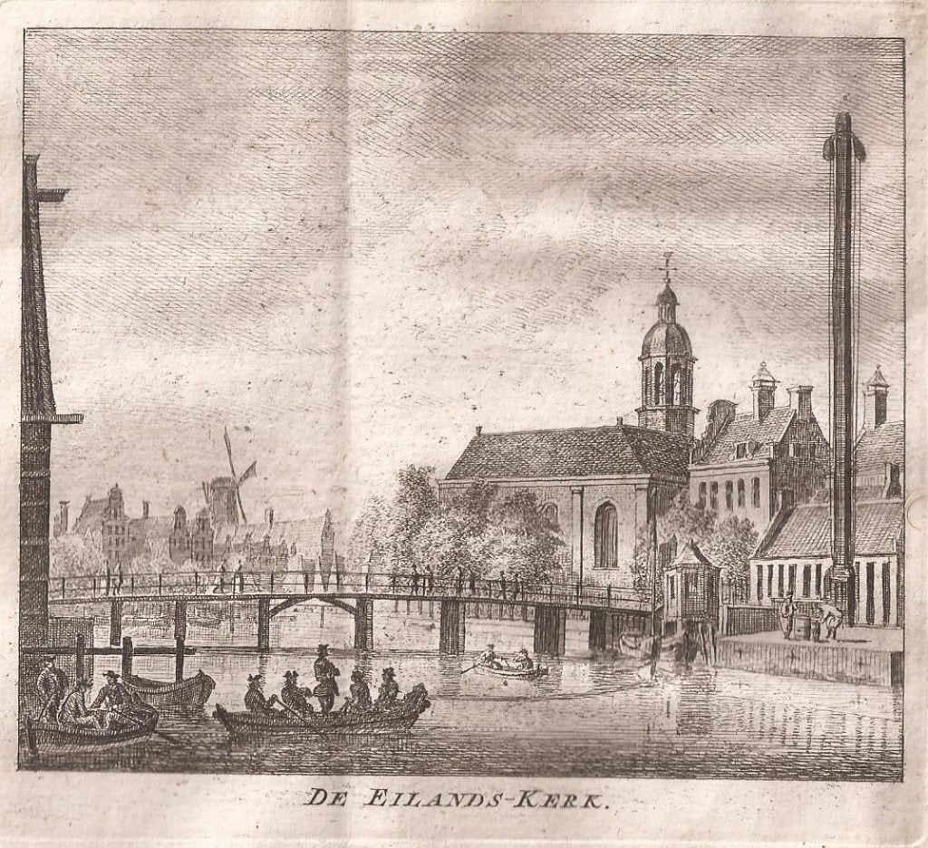Amsterdam De Eilands-Kerk ca. 1765
