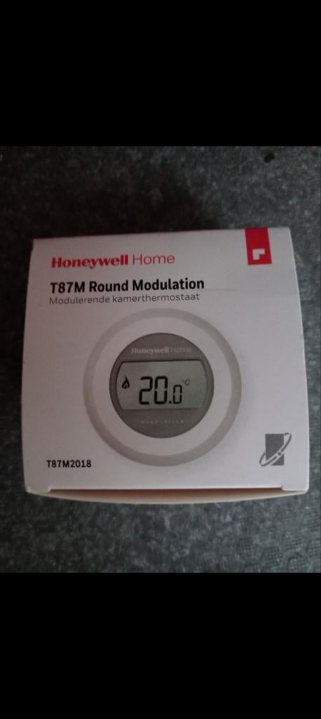 Honeywell Home T87M Round Modulation Modulerende Thermostaat, Ophalen of Verzenden, Slimme thermostaat, Nieuw