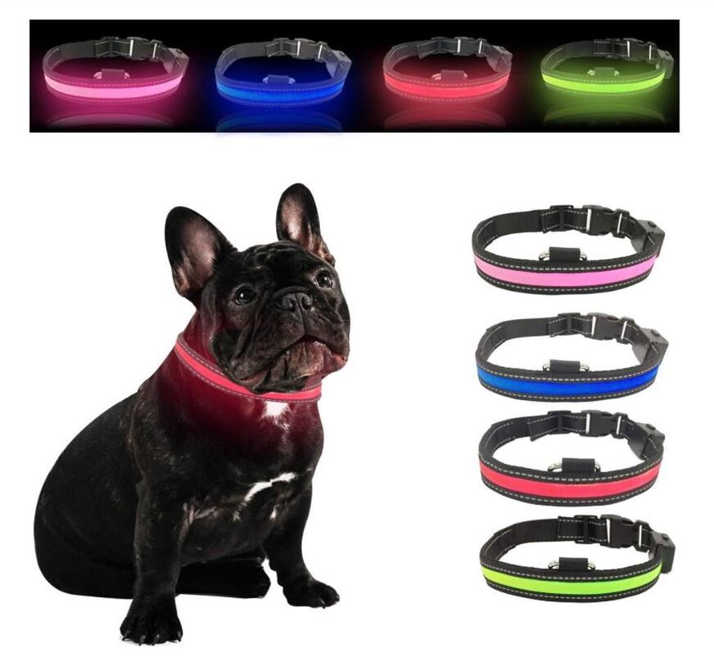 39 Stuks Lichtgevende Hondenhalsband - Verschillende Maten, Theodoor Colenbranderhof 9, 3059LC Rotterdam, Nederland, Info@currentcomponents.nl