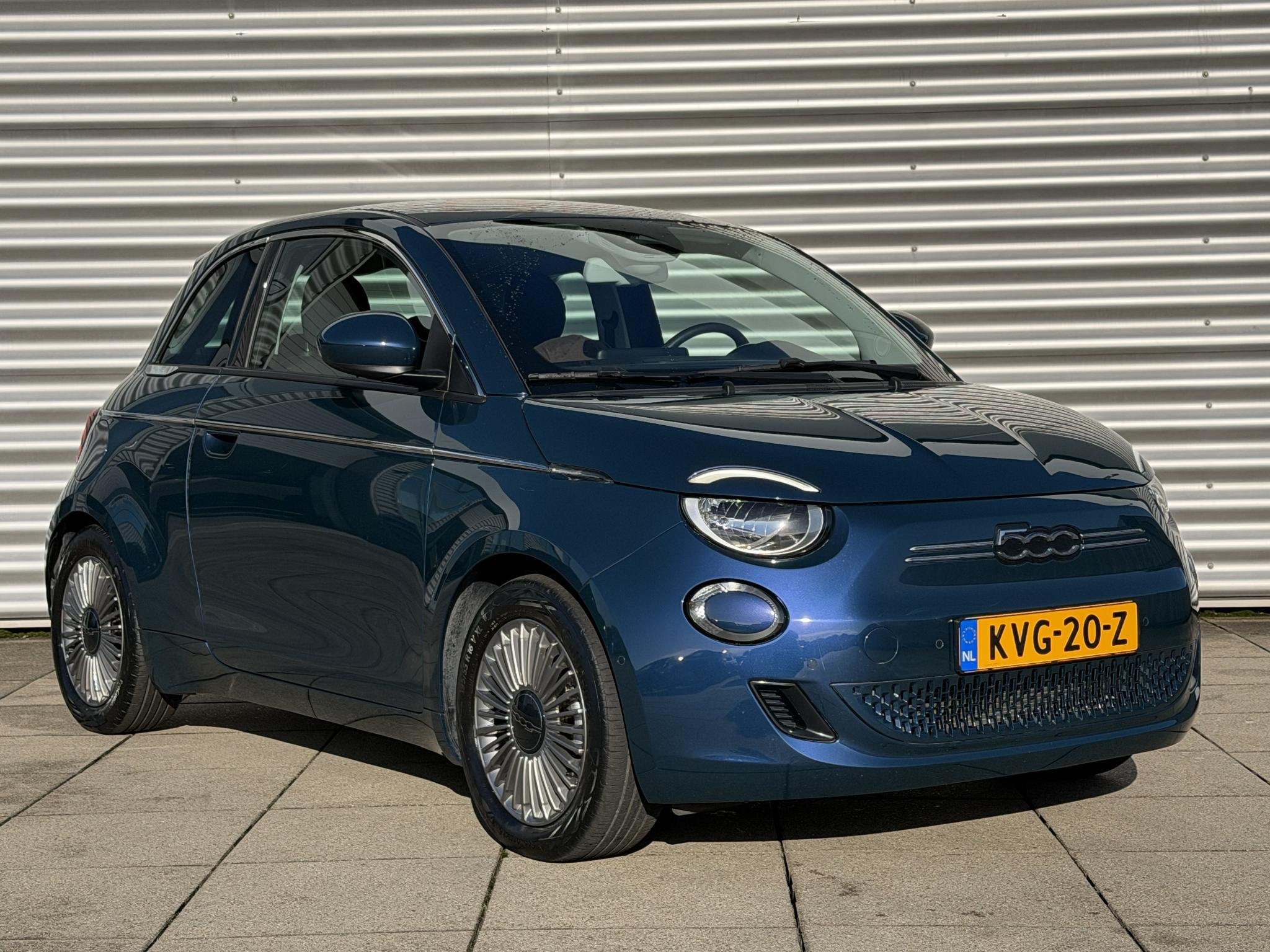 Fiat 500e Icon 42 kWh SOH 96% | Cruise Control | Stoelverwar, Auto's, Stof, 118 pk, 4 stoelen, Lane Keeping Assist