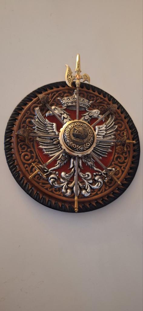 Decoratief Wandornament met Adelaar en Zwaarden, Ophalen of Verzenden