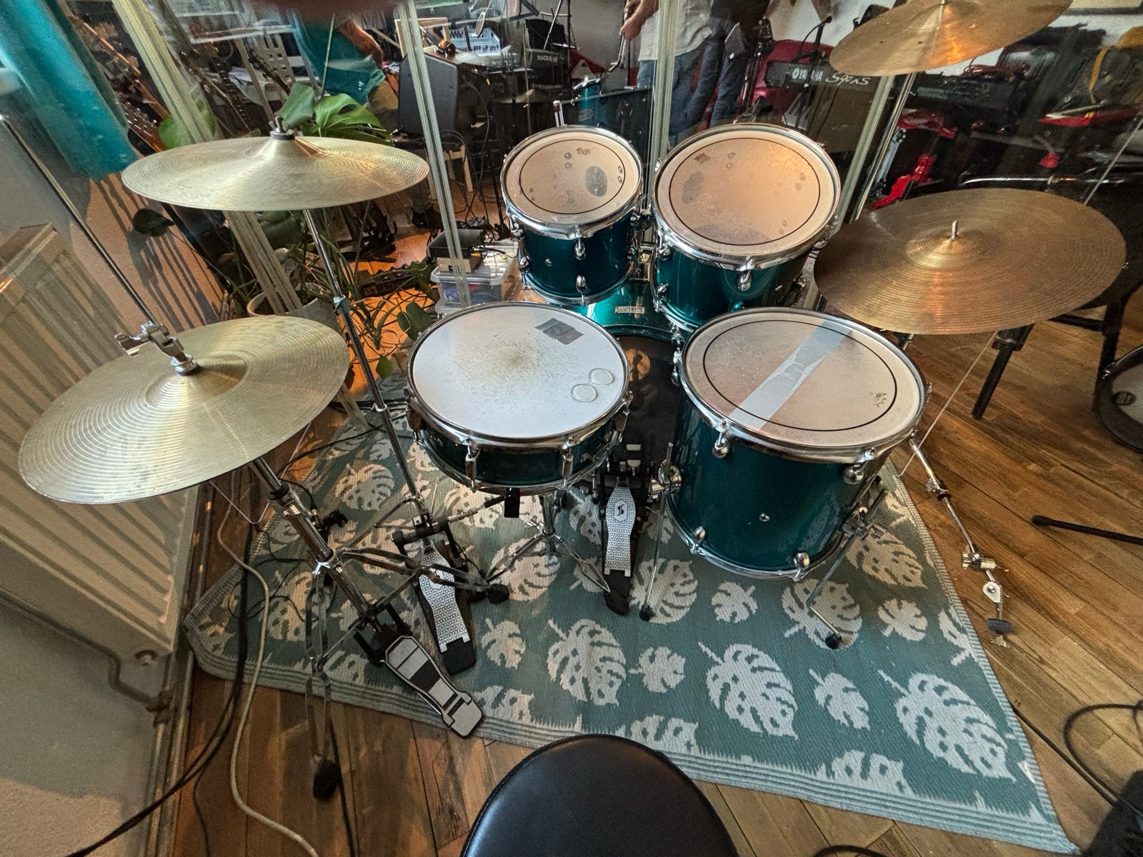 Drumstel voor beginners - Te koop voor de hoogste bieder, Ophalen of Verzenden, Gebruikt, Overige merken