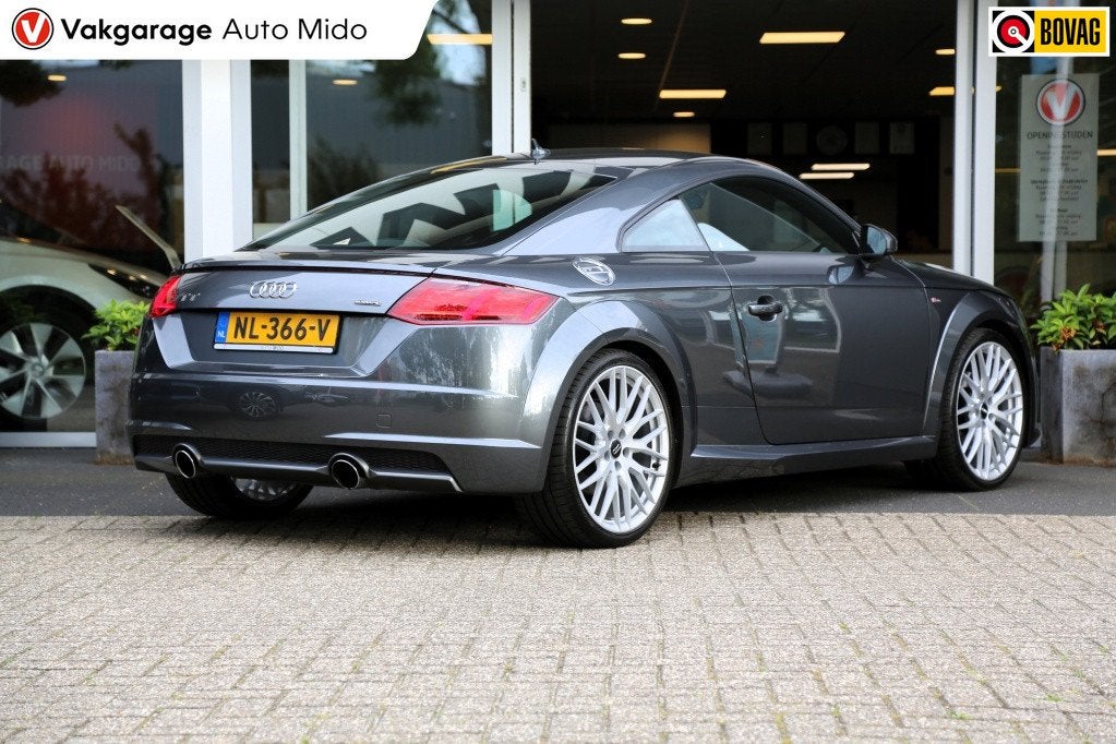 Audi TT Coupe 2.0 TFSI quattro Automaat S-Line | Navigatie |, Auto's, Audi, 12 maanden, Gebruikt, Euro 6, 4 cilinders