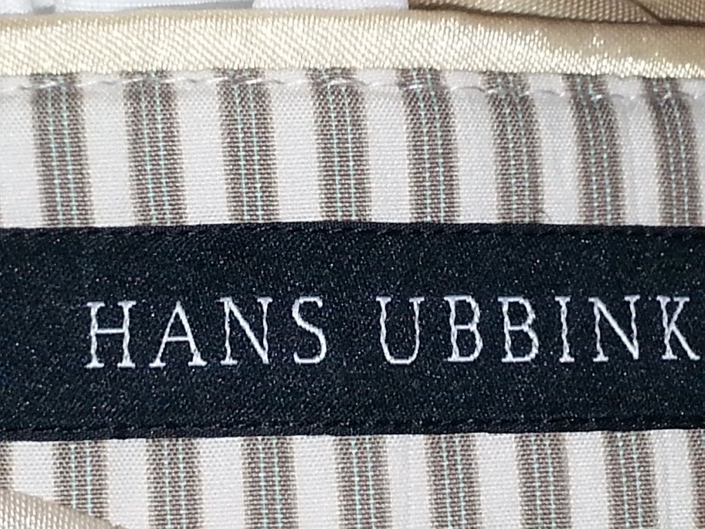 Hans Ubbink colbert met beige kleur maat 52