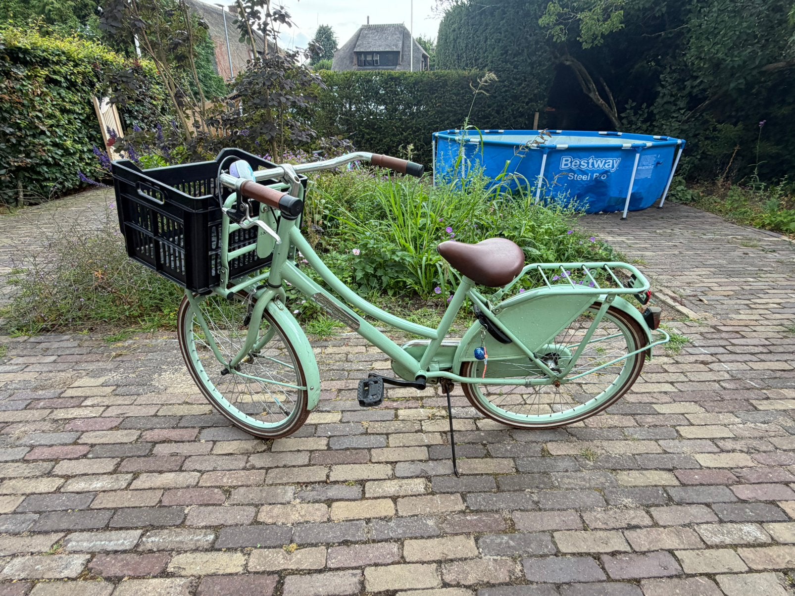 Popal meisjes fiets 8-10 jaar, Ophalen, Gebruikt, 24 inch